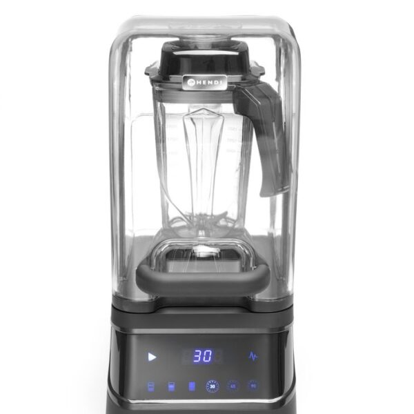 Digital bar blender with sound enclosure