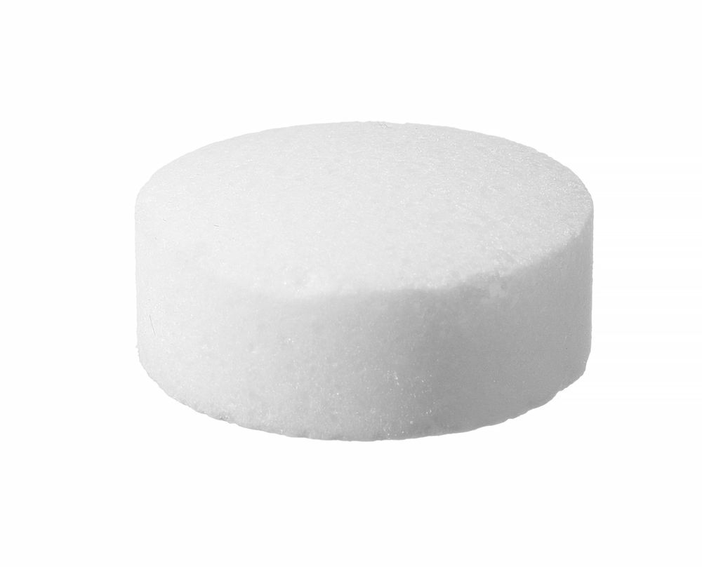 Salt tablets for water softening
