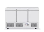 Three door refrigerated counter Kitchen Line 380L