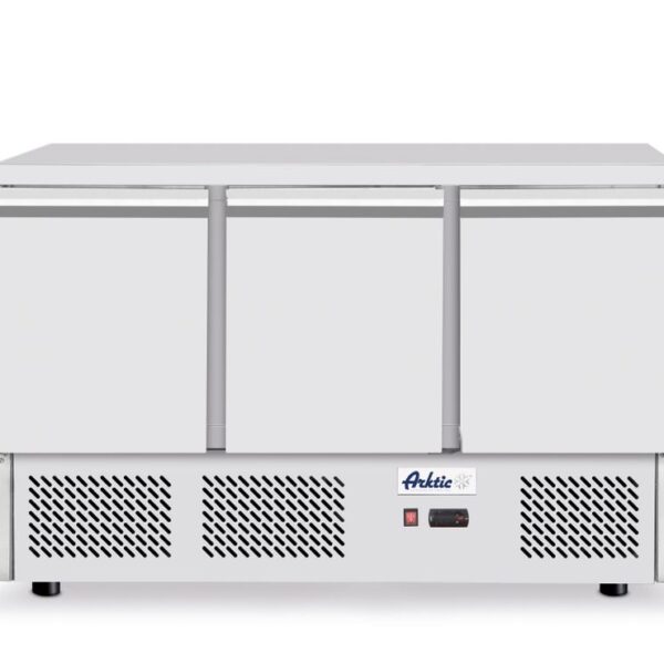 Three door refrigerated counter Kitchen Line 380L
