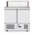 Two door pizza counter 300L