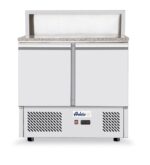 Two door pizza counter 300L