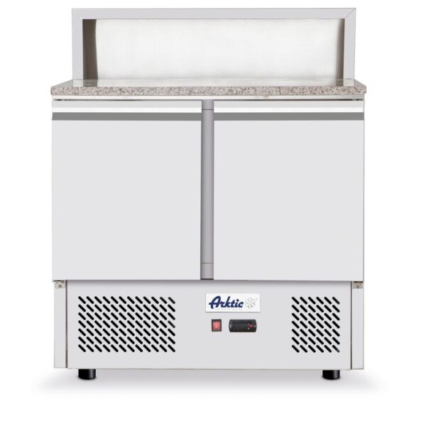 Two door pizza counter 300L