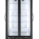 Back bar refrigerator double-door