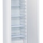 Cooling cabinet in white painted steel housing