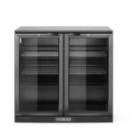 Back bar refrigerator double-door