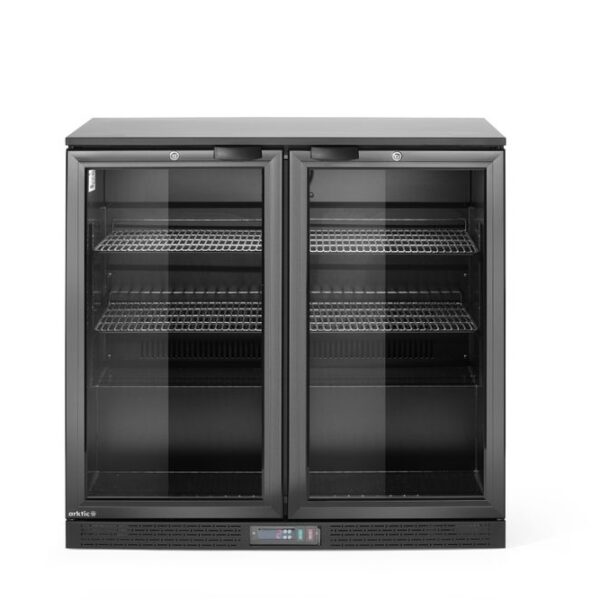 Back bar refrigerator double-door