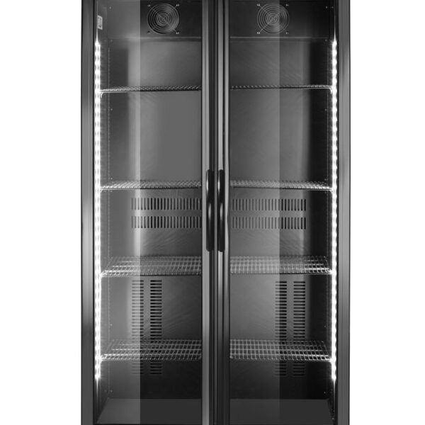 Back bar refrigerator double-door