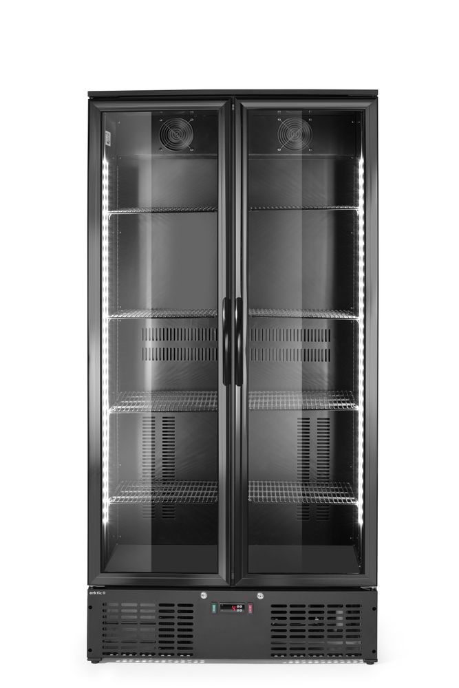 Back bar refrigerator double-door