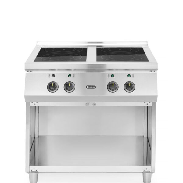 Induction stove with 4 hobs