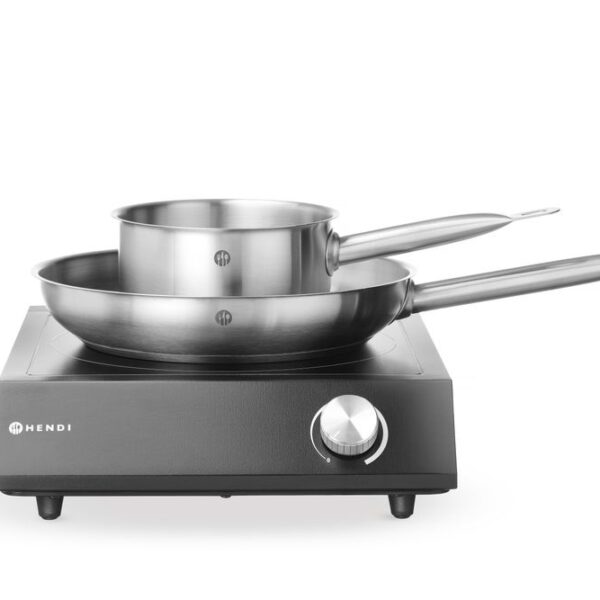 Set: Induction cooker 3500W + saucepan + frying pan