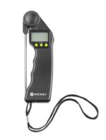 Digital thermometer with foldable probe
