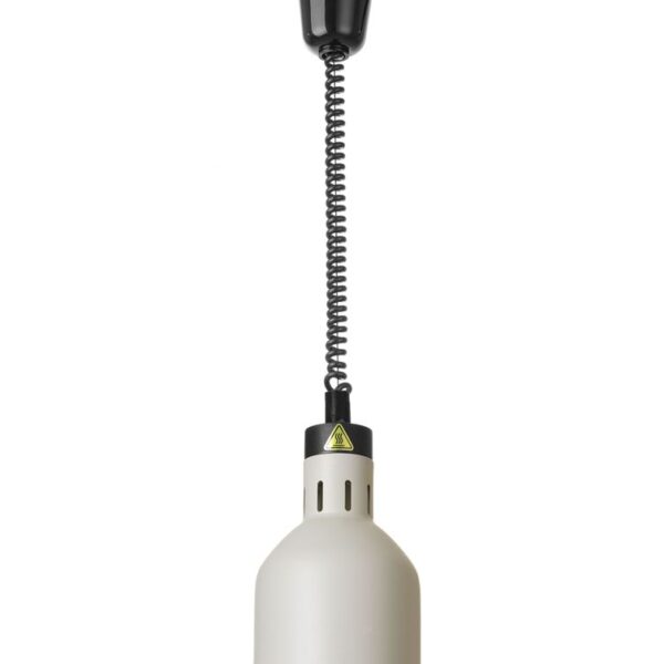 Rise and fall heat lamp