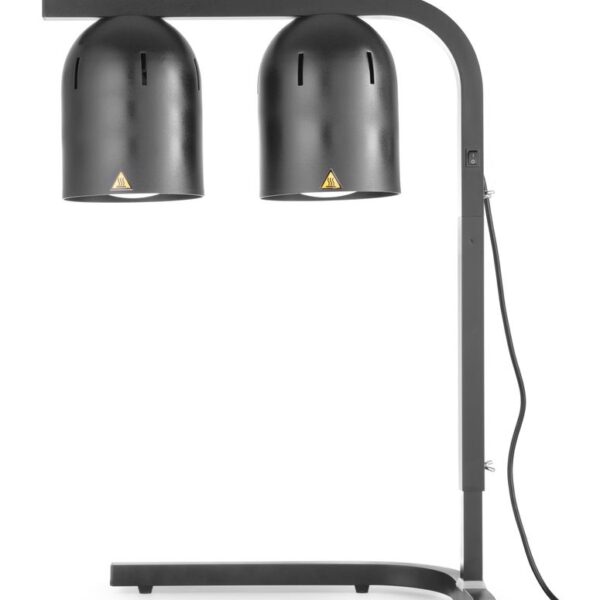 2 lamp infrared food warmer bridge