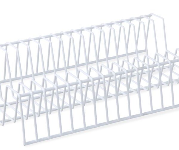 Rack for 18 vegetable cutter discs