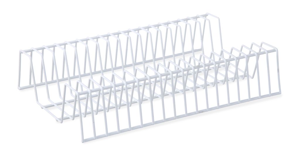 Rack for 18 vegetable cutter discs