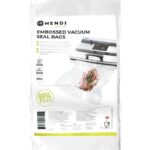 Embossed vacuum seal bags