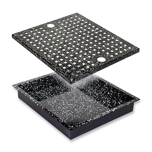 ovenschaal met lekrooster |020 mm|