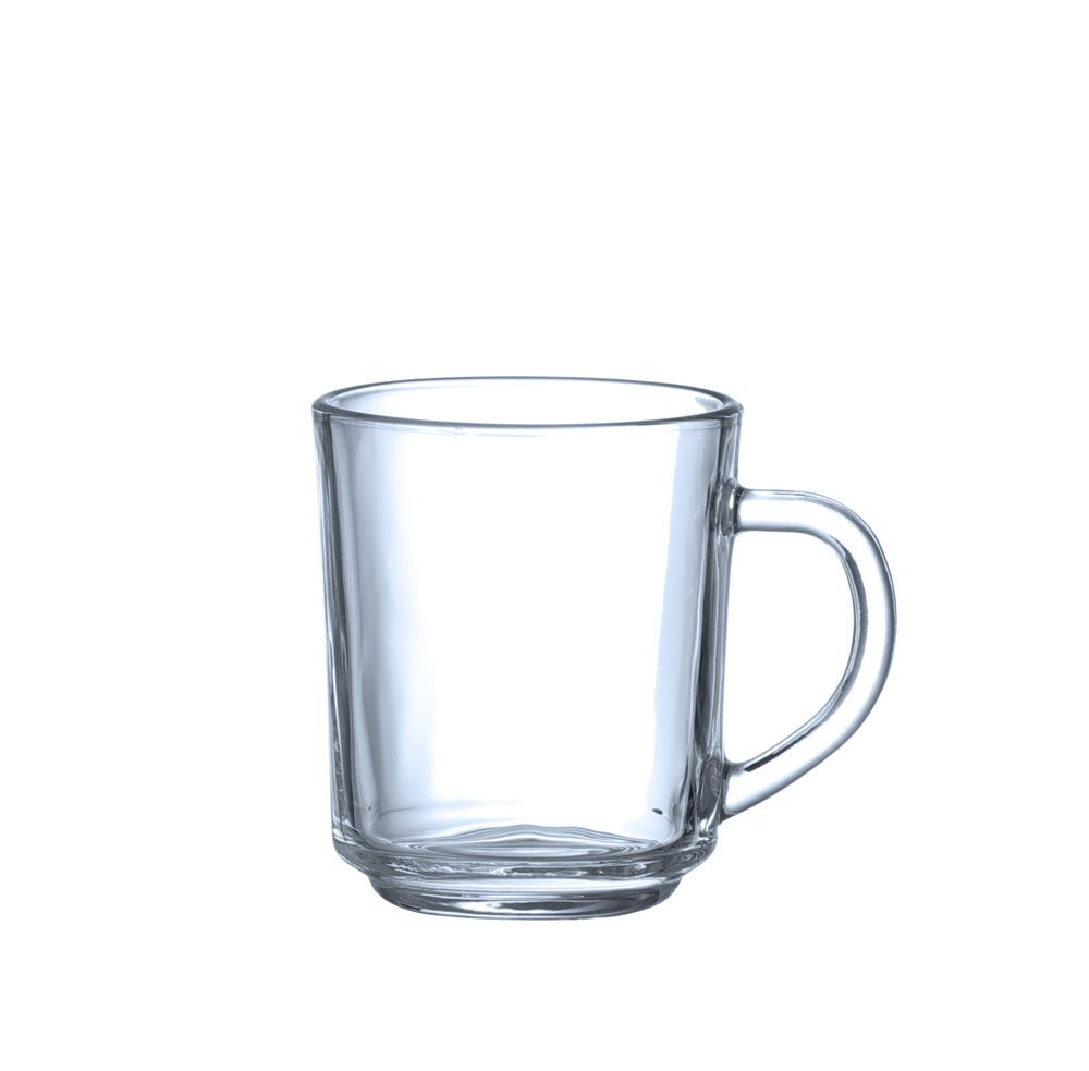 Glass mug