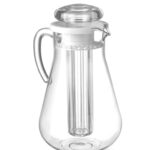 Pitcher with ice tube