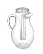 Pitcher with ice tube