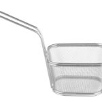 Deep frying basket miniatures stackable