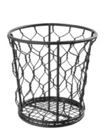 Wire basket basic round