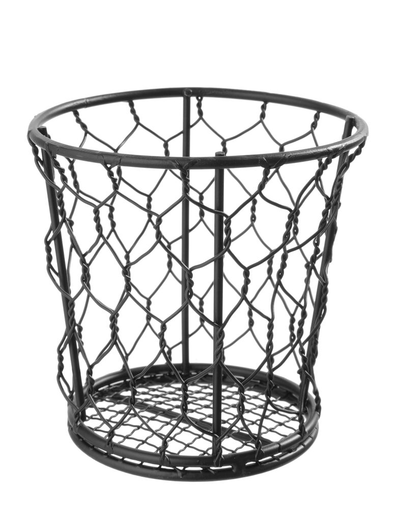 Wire basket basic round
