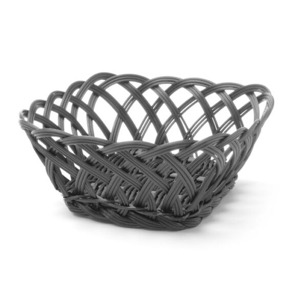 Baskets with woven sides