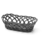 Baskets with woven sides