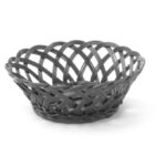 Baskets with woven sides