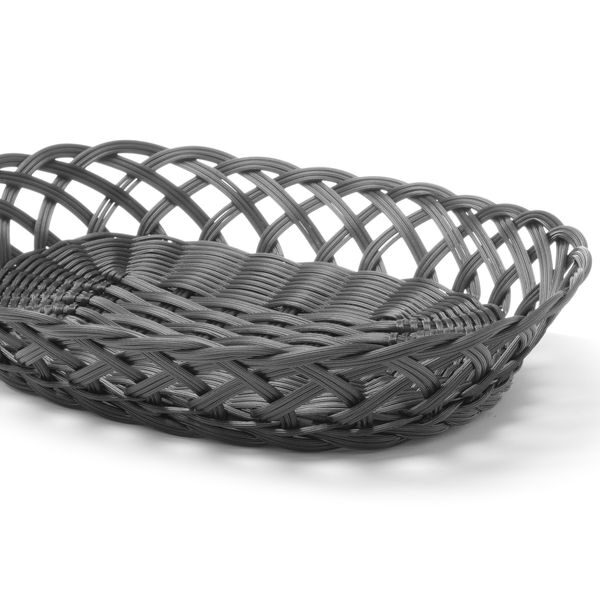 Baskets with woven sides