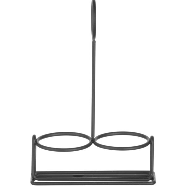Condiment rack black