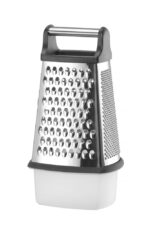 Grater 4-sided with container
