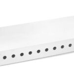 Dish warmer with 3 candle holders