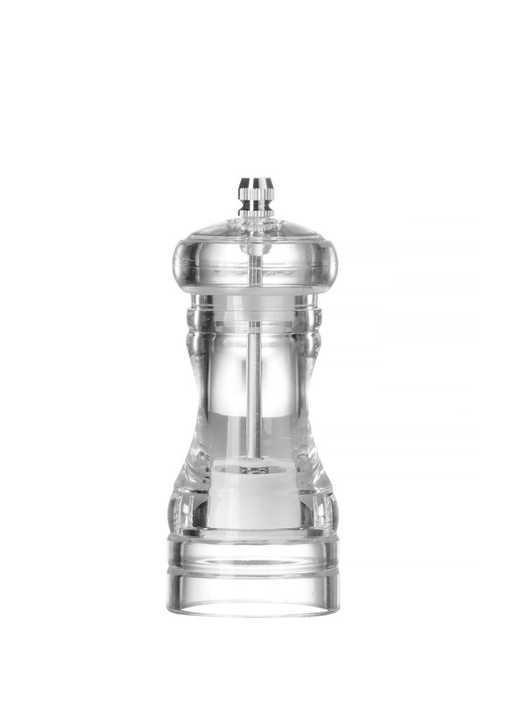 Acrylic pepper mill