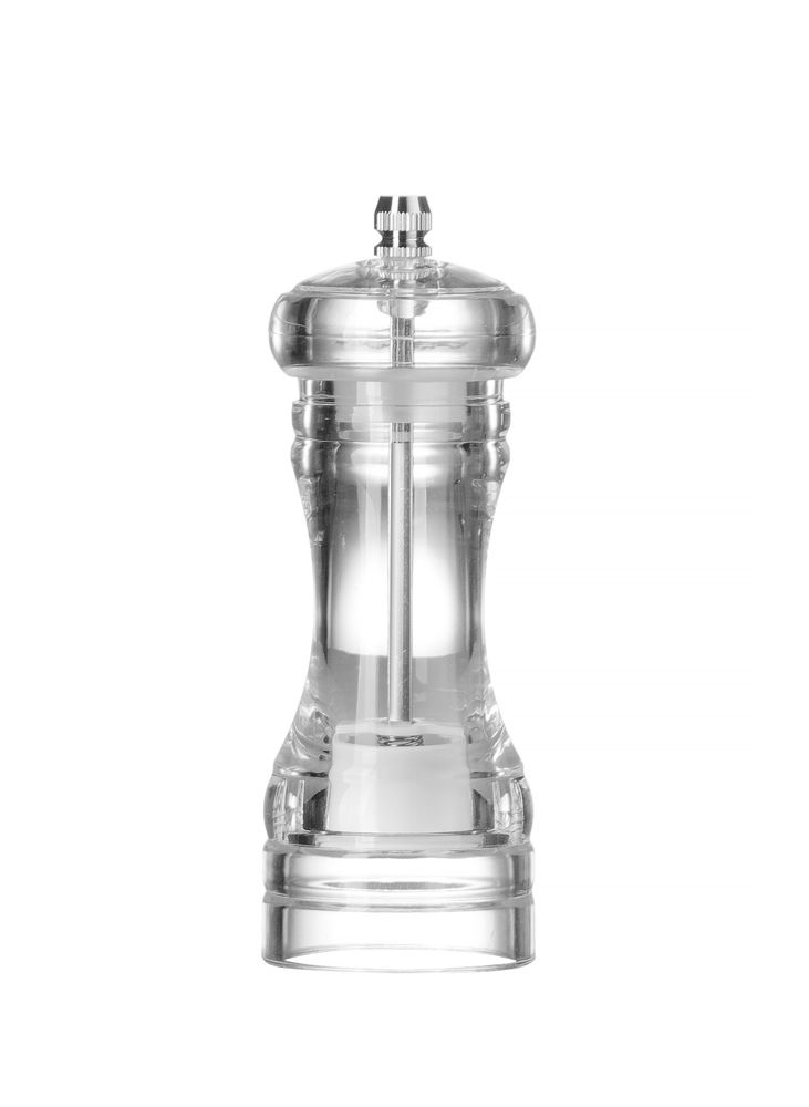 Acrylic salt grinder