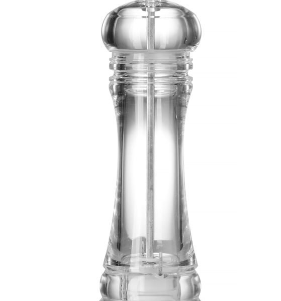 Acrylic pepper mill