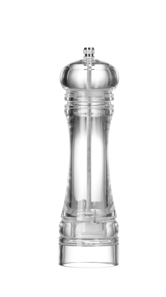 Acrylic salt grinder