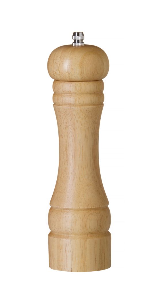 Wooden pepper mill