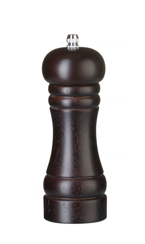 Wooden pepper mill