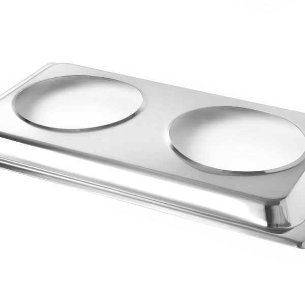 Conversion for 2 bain-marie pans