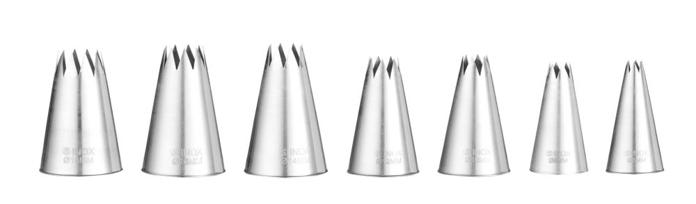 Icing tips - star Icing tips - star