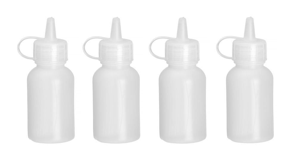 Mini sauce dispenser - set of 4 pcs.