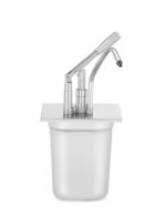 Lid with dispenser for GN containers