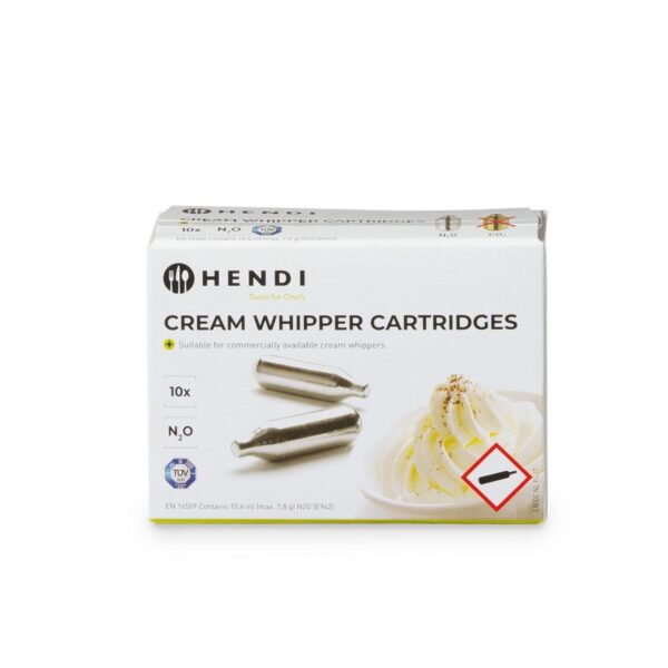 Cream whipper chargers