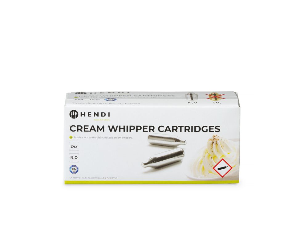 Cream whipper chargers