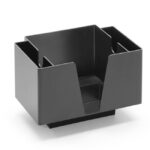 Napkin holder - 3 compartments