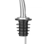 Pourer with flip top