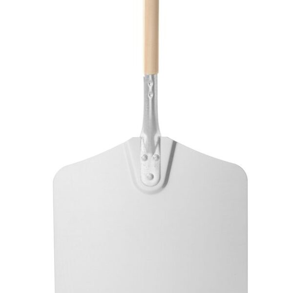 Pizza peel squared with short handle